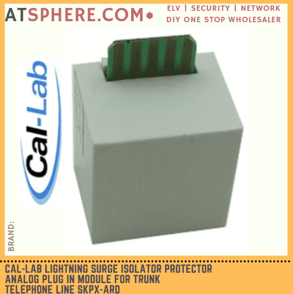 CALLAB Callab Cal Lab Lightning Surge Isolator Protector Analog Plug