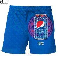 New Carbonated Drinks Pepsi Cola 3D Print Man Woman Hip-hop Style Shorts