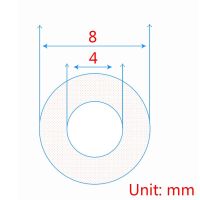 【Online】 5เมตรอาหารเกรดซิลิกาเส้นเลือดฝอยใสท่อซิลิโคนปรับท่อยางซิลิโคน ID 0.5-4มิลลิเมตร /Od 1-8มิลลิเมตรซิลิโคนที่มีความยืดหยุ่น