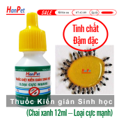 Hanpet - Lẻ 1 chai Xanh Dung dịch Diệt kiến dạng dung dịch diệt kiến gián