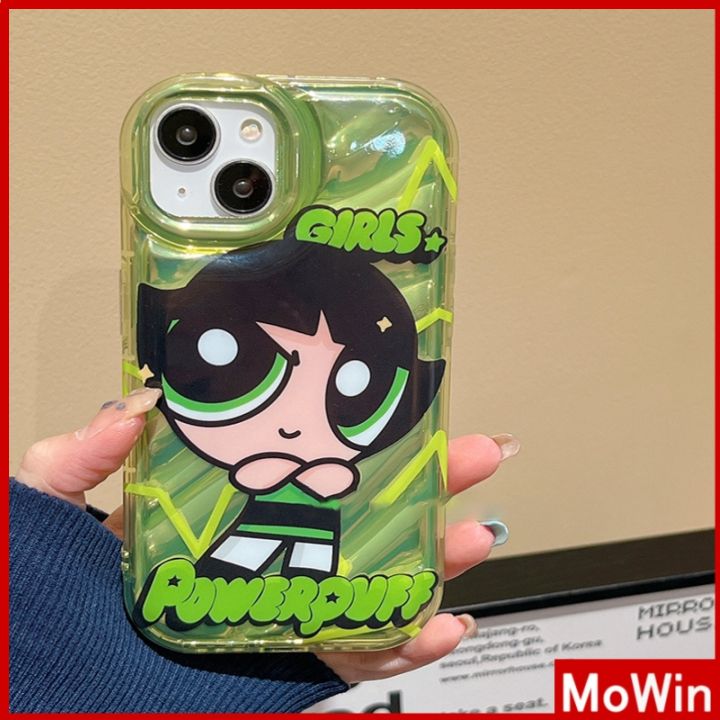 mowin-เข้ากันได้สำหรับ-เคสไอโฟน-เคสไอโฟน11-เคส-iphone-11-iphone-case-เลเซอร์สะท้อนแสงใสเคส-tpu-กันกระแทกนุ่มสร้างสรรค์เรียบง่ายน่ารักการ์ตูนสาวหยิ่งเข้ากันได้กับ-iphone-13-pro-สูงสุด-12-11-xr-สูงสุด-7