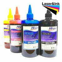 HIJET refill ink BROTHER 500CC.สีดำ/สีฟ้า/สีชมพู/สีแดง