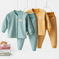 0-4T Winter Sleepwear Baby Kids Pajamas Sets Infant Toddler Girl Clothes Boys Pyjamas Cotton Pijamas Children T-shirt Pants Suit