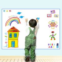 Magnetic Soft White Board Wall Sticker Magnets Blackboard Diaplay Board Childrens Graffiti Painting Sticker Hanging Wordpad