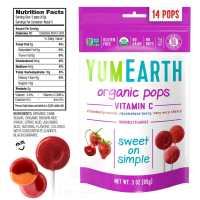 YumEarth Organic Pops Vitamin C Naturally Flavored (14 Pops)