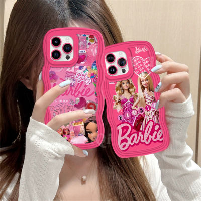 เคส Hp C53 Realme C55 C25 10 C30 C31 C33 C35 C21Y C25Y C11 2021 C15เจ้าหญิงบาร์บี้ C17 C12เคสโทรศัพท์ C3 C2 8i 7i 5 5i 6i 7 Pro Narzo 50A Prime 20 Pro ขอบคลื่น TPU Softcase Caiweiqi