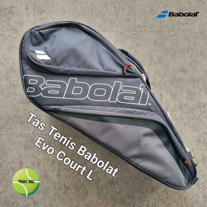 安価 Babolat Evo Babolat Court Bag Court EVO L Tennis S Bag Grey 