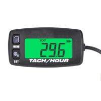 Tachometer Motorcycle Meter Resettable Digital Tacho Hour Meter For Boats Marine ATV Snowmobile Generator Mower Jet Ski Pit Bike