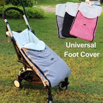 ฤดูหนาว Universal Baby Carriage Footmuff รถเข็นเด็กอุปกรณ์เสริมถุงเท้าถุงนอน Nursery Infant Carriage Cover รถเข็นเด็ก Cushion