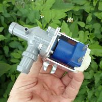 DELTROL CONTROLS DC 12V Micro Two Way Large Flow Air Water Valve Mini Electric Solenoid Valve N/O Normally Open Valve Valves