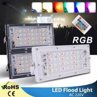 แผงไฟสี โคมไฟสปอร์ตไลท์RGB/White  แผงไฟหลากสีเสียบไฟบ้าน RGB floodlight +รีโมทควบคุม โคมไฟสี  หลอดไฟแผงRGB ปรับหลากหลายสี โคมไฟตกแต่งตามเทศกาล