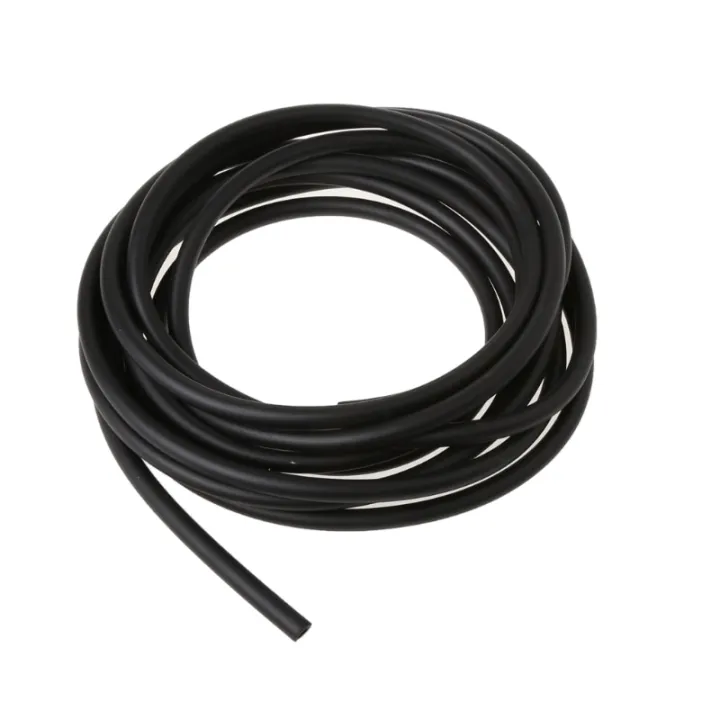 CDQL Car Auto 4mm 5 Meters Silicone Vacuum Tube Hose Pipe Silicon Tubing Universal(Red