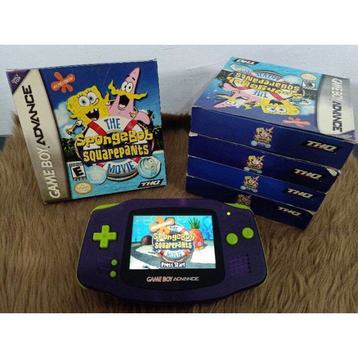 Gameboy Advance GBA SpongeBob Squarepants The Movie Lazada PH