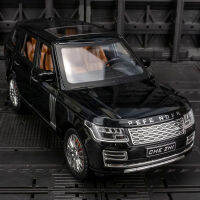 จำลอง1:24ถนน Bluff Range Rover ล้อแม็กนอกถนนยานพาหนะรุ่นเสียงและแสงการกู้คืนรถของเล่นคอลเลกชัน