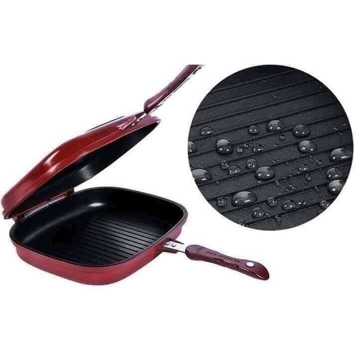 World of Product & GiftsPH Double Sided Grill Pan NonStick Pan Flip