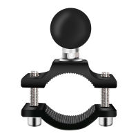 Ballhead Clamp 1นิ้ว Ball ติดตั้งให้พอดีกับ20-38มม. แท่งกลมหลอด Handlebar Rail Mount สำหรับ Gopro Action Camera Clip