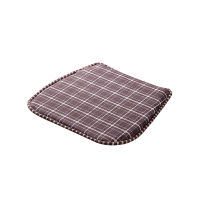 Fashion Plaid Print Chair Cushion Household Sponge Stool Non-Slip Pad Dining Room Chair Cushion Sofa Pads for Office Cushions