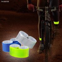 ﹍❐ 40CM Reflective Wristband slap band promotional armband gifts for running riding sports safety visibility