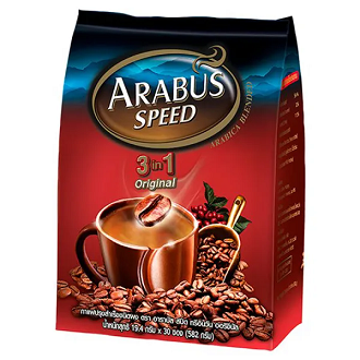 อาราบัส-สปีด-ทรีอินวัน-กาแฟปรุงสำเร็จชนิดผง-18กรัม-x-30-ซอง