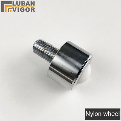 Universal bearing Transfer ball nylon ball casters Mute Universal wheel screw cylinder flexible durable Machine wheel Furniture Protectors  Replacemen