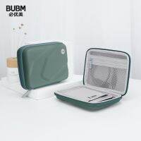 BUBM ฮาร์ดไดรฟ์เสริมใหม่เคสแบตสำรองกล่องป้องกันอุปกรณ์ขนาดเล็กเชื่อมต่อ USB S สายจัดกระเป๋าเก็บของป้องกัน HDD