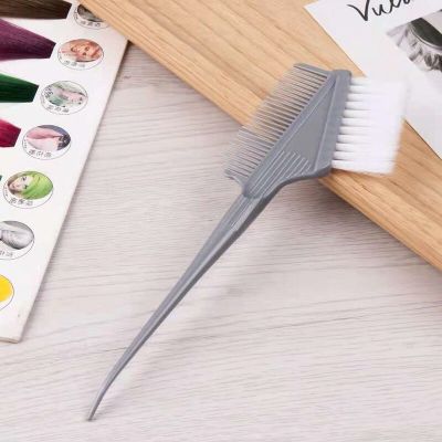 ‘；【。- 1Pc Hair Dying Brushes Soft Dye Brush Home DIY Hair Coloring Comb For Hairdressing Home Salon Hair Brushes Barber Accessories