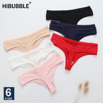 [Cos imitation] 6Pcs ผ้าฝ้ายผสมกางเกงเซ็กซี่กางเกงไม่มีรอยต่อ Thongs ชุดชั้นในกางเกงชั้นในสตรีสำหรับสุภาพสตรีกางเกง G String Tangas ใหม่