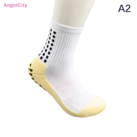 ?AngelCity 1คู่ฟุตบอลใหม่บาสเกตบอลกีฬาถุงเท้าลำลอง Breathable Anti-SLIP Training วิ่งถุงเท้าสำหรับเด็กผู้ใหญ่ถุงเท้าตลก