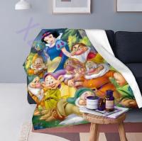 Disney Princess Wool Blanket xzx180305 Girls Multi Size Princess Blanket 07