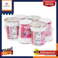 ไวไวควิก บะหมี่กึ่งสำเร็จรูป รสต้มยำพริกเผา 60 กรัม x 6 ถ้วยWaiwai Quick Cup Instant Noodle Chili Paste Tom Yum 60 g x 6