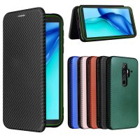 （ใหม่）สำหรับ Blackview BV6300 Pro Case หรูหราพลิกคาร์บอนไฟเบอร์ผิวแม่เหล็กดูดซับ Case สำหรับ Blackview BV6300Pro กระเป๋าโทรศัพท์