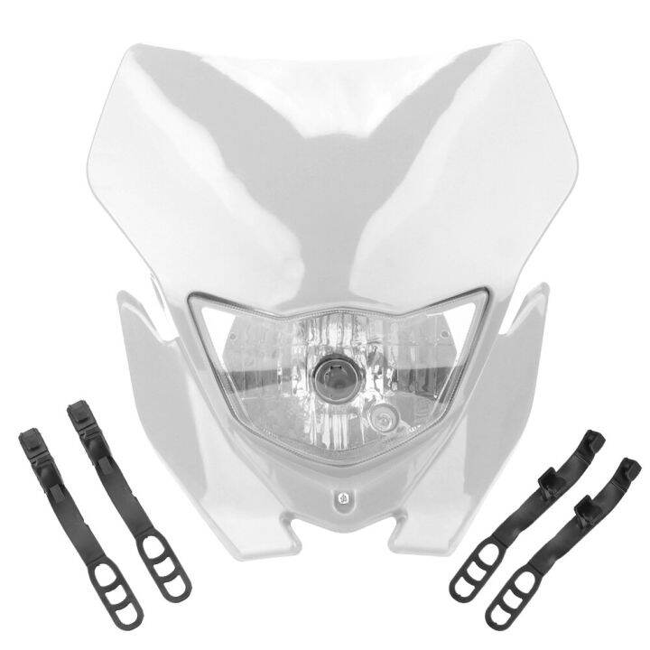 Motorcycle Headlight Fairing Motocross Supermotor Headlamp Universal