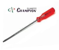 แชมเปี้ยน : ไขควงแกน 4 มม. ปากแบน ปากแฉก Champion : Screwdriver 4 mm. (Slotted Head , Phillips Head))