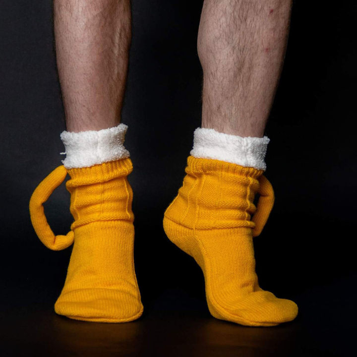 ถุงเท้าถักนิตติ้งยูนิเซ็กส์สำหรับ3d-ถุงเท้าถักนิตติ้งยาวน่ารักสำหรับฤดูหนาว