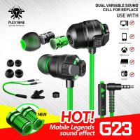 【Undine earphone】PLEXTONE G23หูฟังเล่นเกมชุดหูฟัง3.5มม. E กีฬา MetalGaming จูนเนอร์ GadgetHeadphones พร้อมไมโครโฟนและเสียง