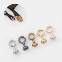 Alloy Purse Ring Lock Pacifier Nail Rivet with Screw Handmade Bag Luggage Hanger Connector