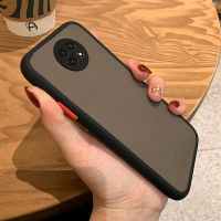 เคส Redmi Note 9T 9s case ผิวบางเฉียบรู้สึก Frosted เลนส์ใสกล้องฟิล์มป้องกัน Hard Back Shell ขอบซิลิโคนอ่อนนุ่ม Full Cover