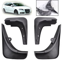 XUKEY ด้านหน้าด้านหลัง MUD FLAPS FIT สำหรับ2004-2012 AUDI A3 SPORTBACK HATCHBACK SPLASH GUARDS 2011 2010 2009 2008 2007-2005อุปกรณ์เสริม