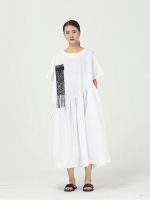 XITAO Dress Fashion Short Sleeve Loose Trend Loose Women Dress