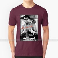 Ali Signature T - Shirt Men 3d Print Summer Top Round Neck Women T Shirts Muhammad Ali Boxing Signature Vintage Classic XS-6XL