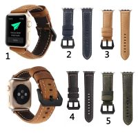 Crazy Leather Band iwatch Strap For Apple Watch Series 8 7 6 SE 5 4 3 2 1 42mm 44mm 40mm 38mm 41mm 45mm 49mm 【BYUE】