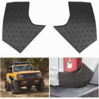 2PCS Rear Corner Edge Guards Body Armor Cover Replacement Parts Accessories for Ford Bronco 2021-2023 Exterior Accessories ,Black