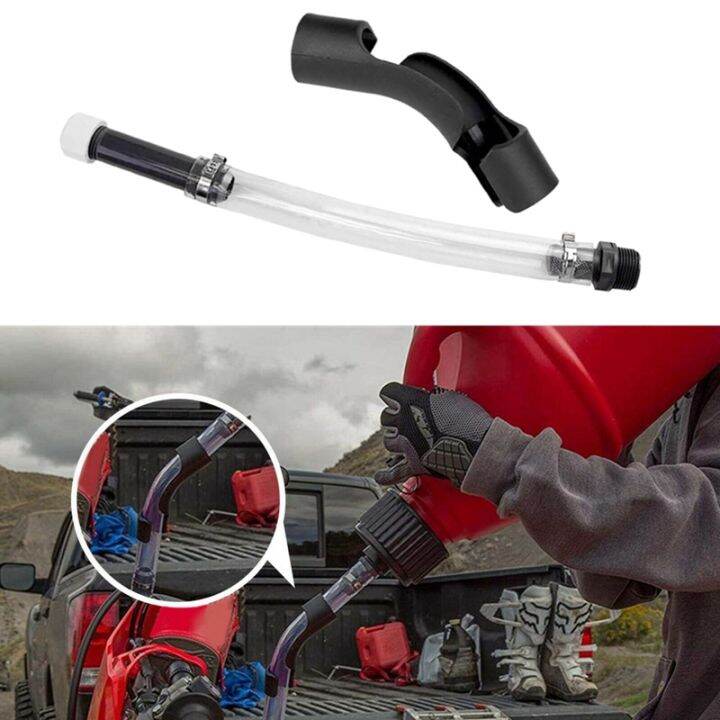 5 Gallon Fuel Jug Gas Can VP Racing Fuel Deluxe Cap Filler Hose 14Inch