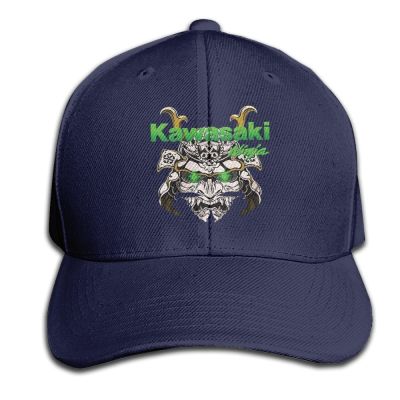 2023 New Fashion Kawasaki Ninja Japan Motorcycle Adjustable Dad Trucker Caps Fashion Casual Baseball Cap Outdoor Fishing Sun Hat Mens And Womens Adjustable Unisex Golf Hats Washed Caps，Contact the seller for personalized customization of the logo