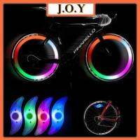 【Ready Stock】♠ D44 J.O.Y Wholesale Safety Bright Bike Cycling Car Wheel Tire Tyre LED Spoke Light Lamp colorful Bicycle Accessories 069