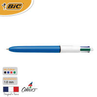 BIC บิ๊ก ปากกา 4 Colours Medium ปากกาลูกลื่น น้ำหมึก4in1 หัวปากกา 1.0 mm. จำนวน 1 ด้าม