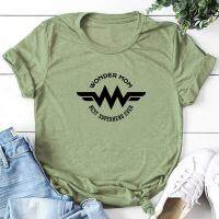 COD DSFDEFERWWWW Wonder Mom Best Superhero Ever Woman Tshirts Cotton Letter Harajuku Women T Shirt Causal Plus Size Lady Tops Graphic Tees