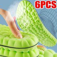 ஐ❡♤ EVA Shock Absorption Sport Insoles Memory Foam Insole Foot Support Shoe Pads Breathable Orthopedic Feet Care Insert Sole Cushion