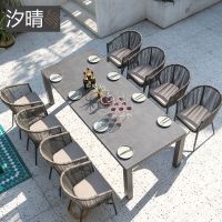 ✢ Outdoor desk-chair courtyard garden make up cany chair hotel desk and of the outdoor leisure is placed outside balcony combination home stay facility