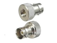 1pcs Connector Adapter SMA Male Plug to BNC Female Jack RF Coaxial Converter Straight New Nickel Plated